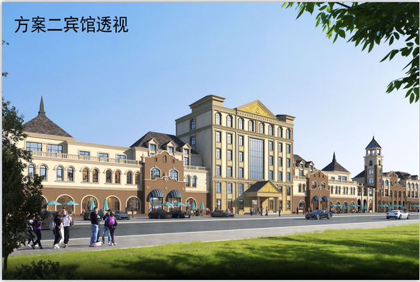 哈爾濱商業(yè)街建筑設(shè)計(jì)效果圖